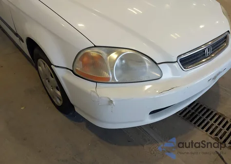 1998 Honda Civic Lx z USA, uszkodzony, nr VIN 2HGEJ6674WH585083